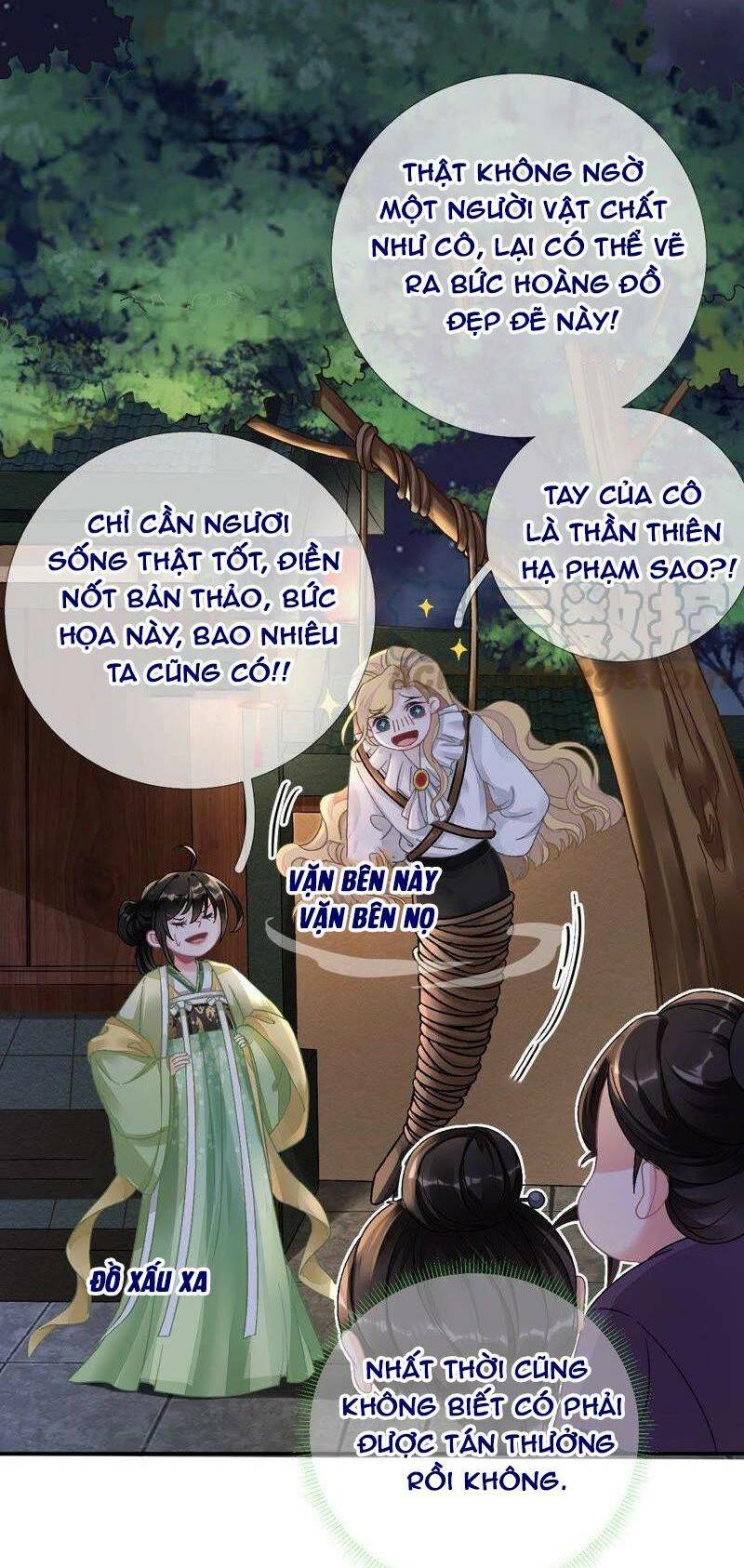 xuyên về cổ đại làm nữ phụ vô dụng chapter 13 - Trang 2