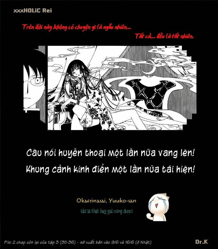 xxxHOLiC Rei Chapter 34 - Trang 2