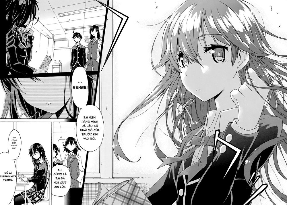 Yahari Ore No Seishun Rabukome Wa Machigatte Iru. @ Comic Chapter 1 - Next Chapter 2