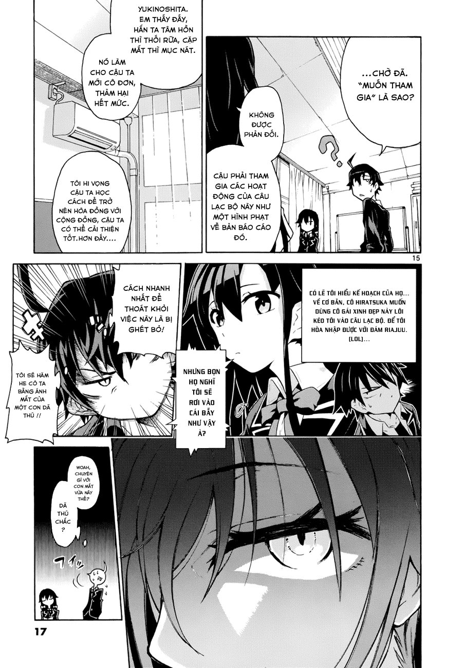 Yahari Ore No Seishun Rabukome Wa Machigatte Iru. @ Comic Chapter 1 - Next Chapter 2