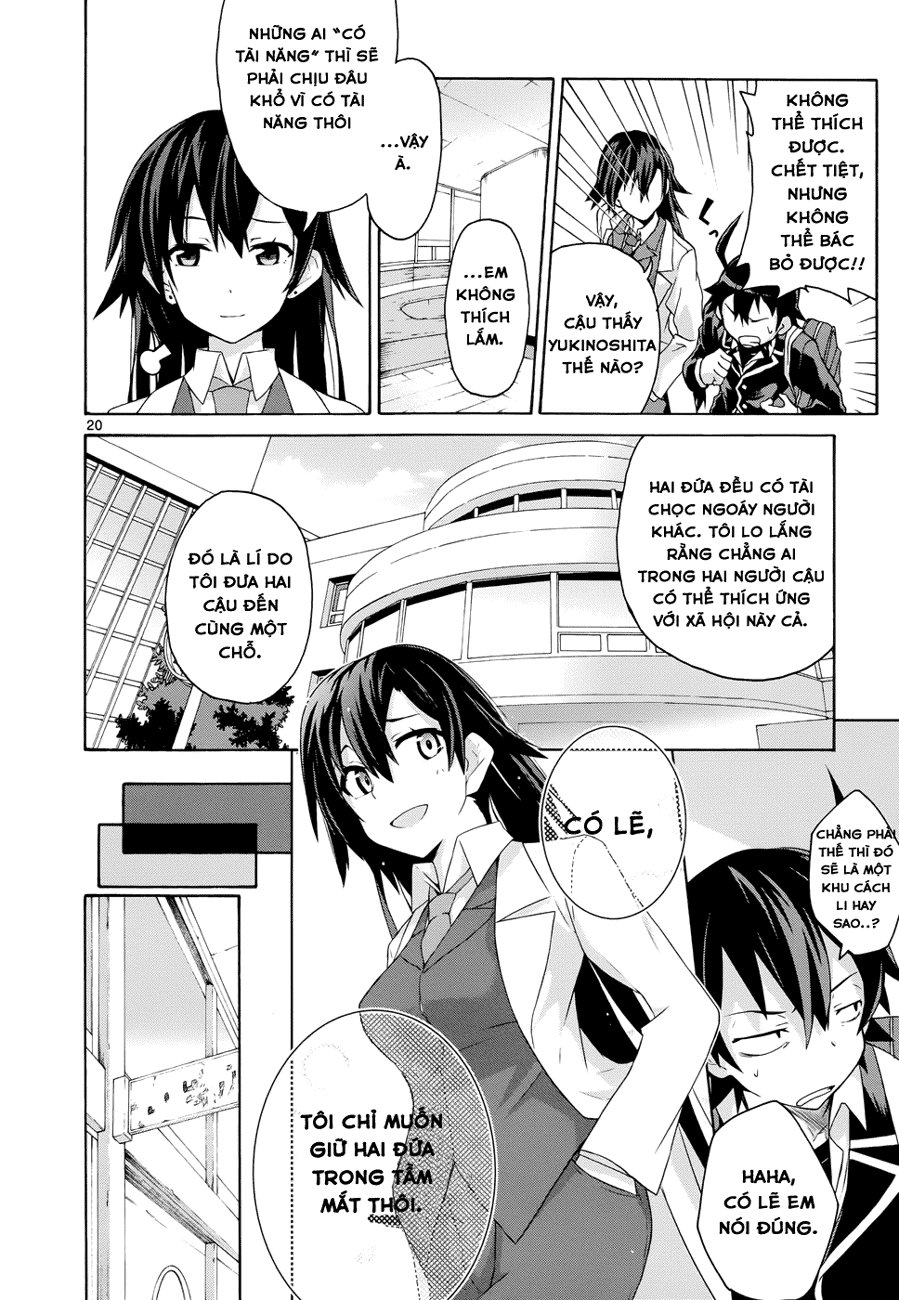 Yahari Ore No Seishun Rabukome Wa Machigatte Iru. @ Comic Chapter 1 - Next Chapter 2