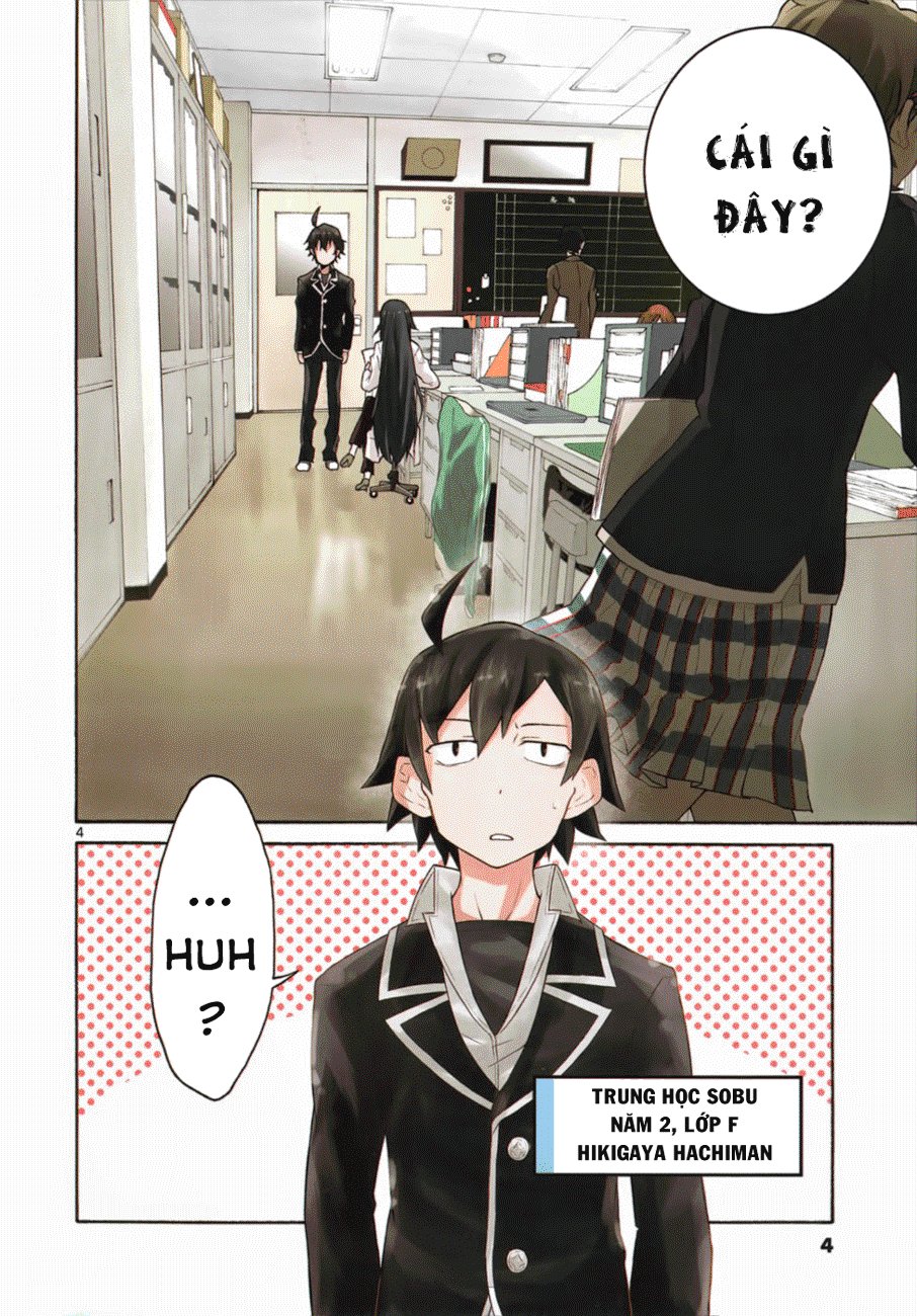 Yahari Ore No Seishun Rabukome Wa Machigatte Iru. @ Comic Chapter 1 - Next Chapter 2