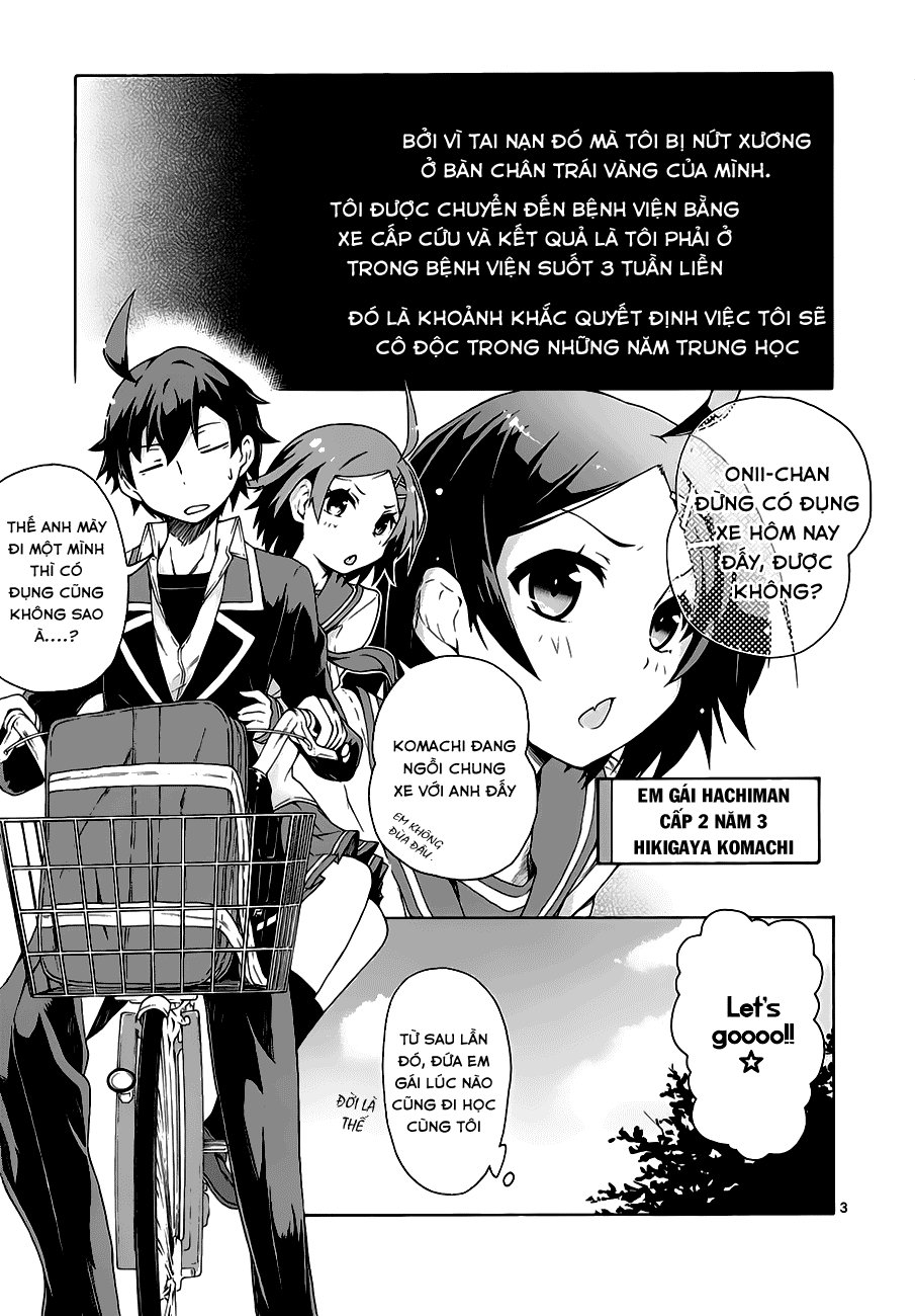 Yahari Ore No Seishun Rabukome Wa Machigatte Iru. @ Comic Chapter 2 - Next Chapter 3