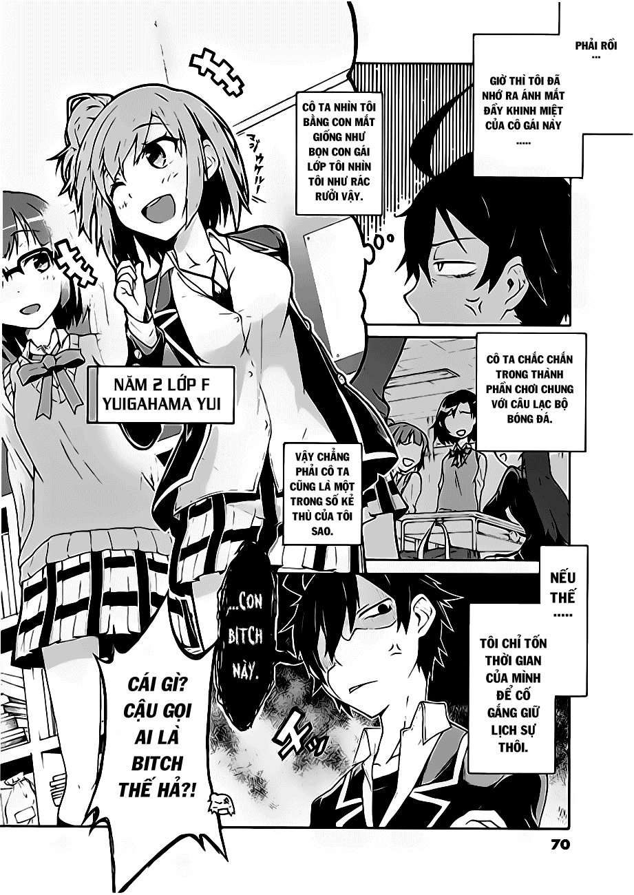 Yahari Ore No Seishun Rabukome Wa Machigatte Iru. @ Comic Chapter 3 - Next Chapter 4