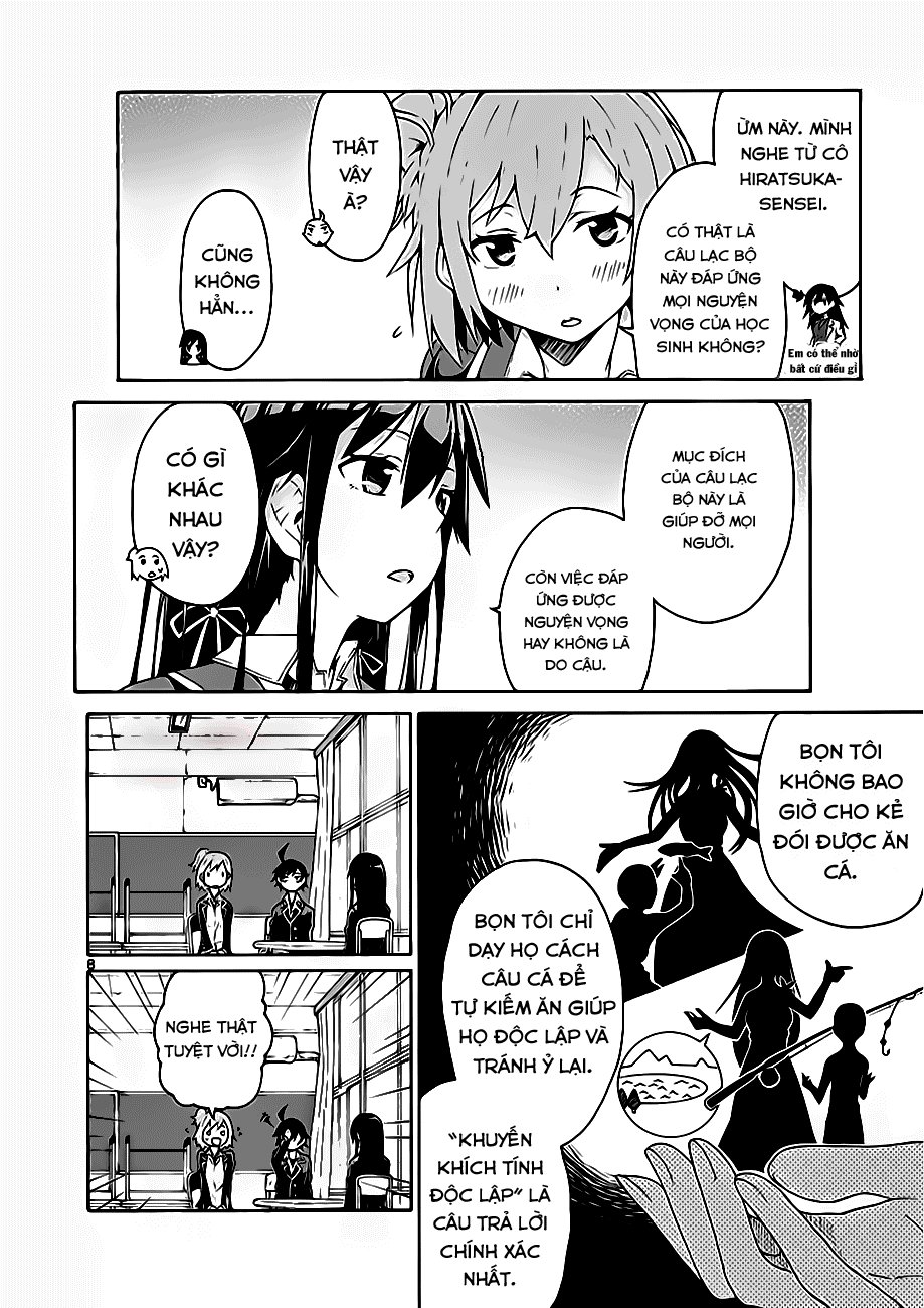 Yahari Ore No Seishun Rabukome Wa Machigatte Iru. @ Comic Chapter 3 - Next Chapter 4