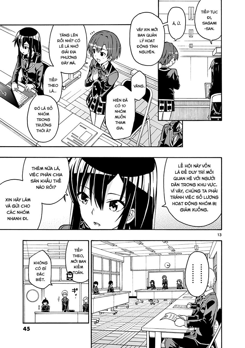 Yahari Ore No Seishun Rabukome Wa Machigatte Iru. @ Comic Chapter 37 - Next Chapter 38