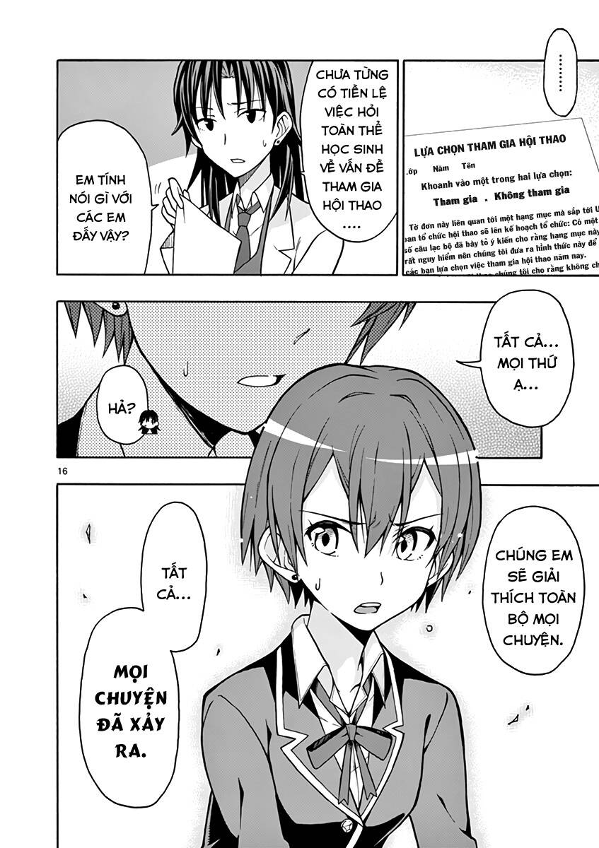 Yahari Ore No Seishun Rabukome Wa Machigatte Iru. @ Comic Chapter 48 - Next Chapter 49