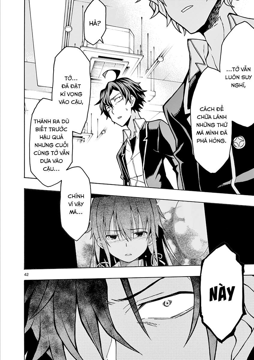 Yahari Ore No Seishun Rabukome Wa Machigatte Iru. @ Comic Chapter 55 - Next Chapter 56