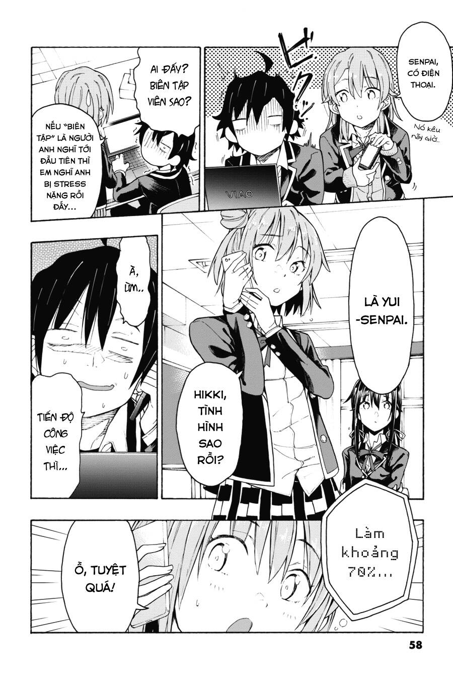 Yahari Ore No Seishun Rabukome Wa Machigatte Iru. @ Comic Chapter 72 - Next 