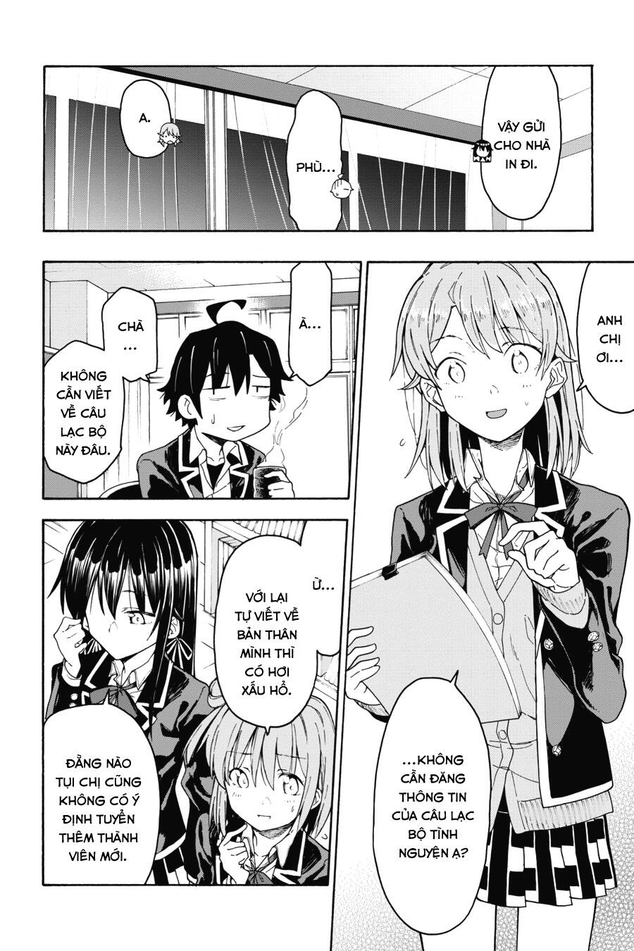 Yahari Ore No Seishun Rabukome Wa Machigatte Iru. @ Comic Chapter 72 - Next 