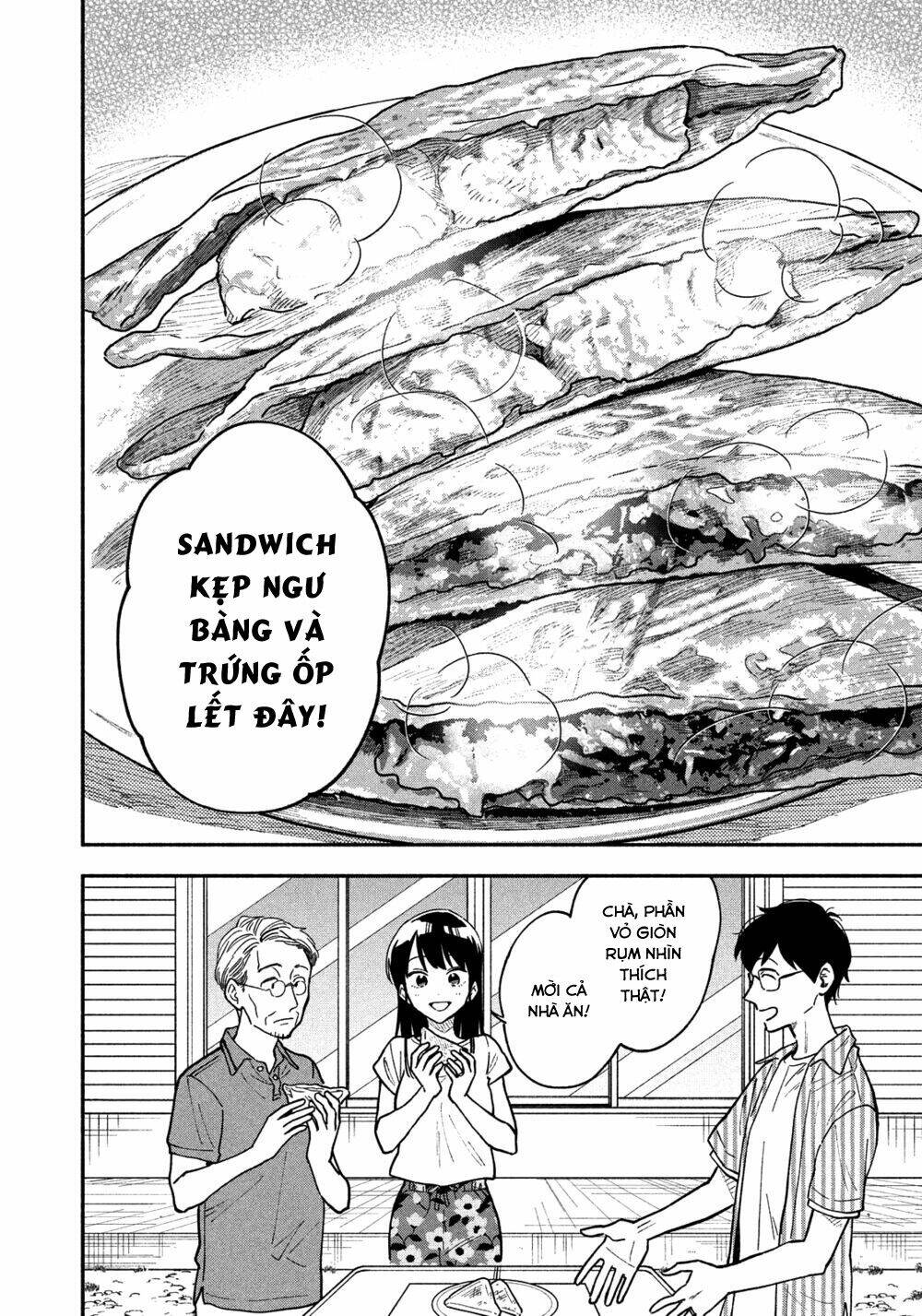 yaiteru futari chapter 19: - sandwich áp chảo và đồ ăn từ cửa hàng tiện lợi - Next chapter 20: - rạp phim tại gia đầy lãng mạn