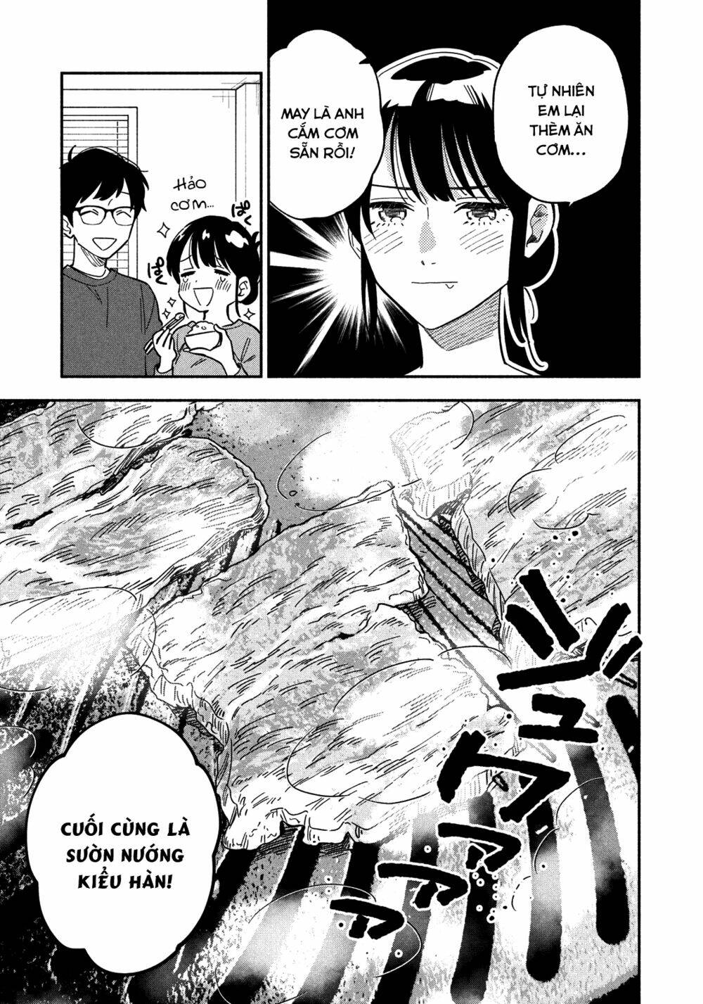 yaiteru futari chapter 9: - thịt nướng ở nhà giúp vợ thấy tốt hơn! - Trang 2