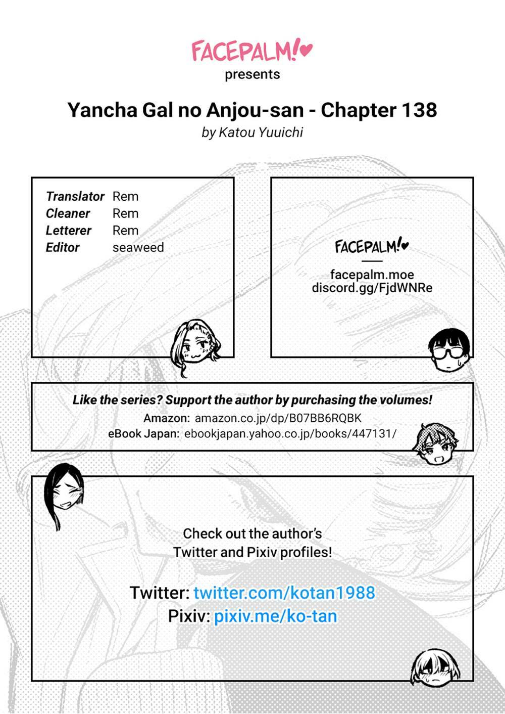 yancha gal no anjou-san series chapter 138: cảm xúc của anjou-san - Trang 2