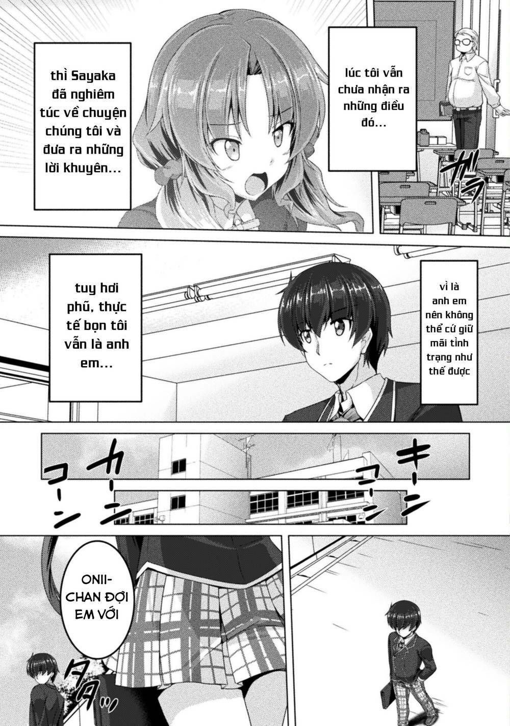 yandere imouto ni aisaresugite kozukuri kankin seikatsu chapter 3 - Trang 2