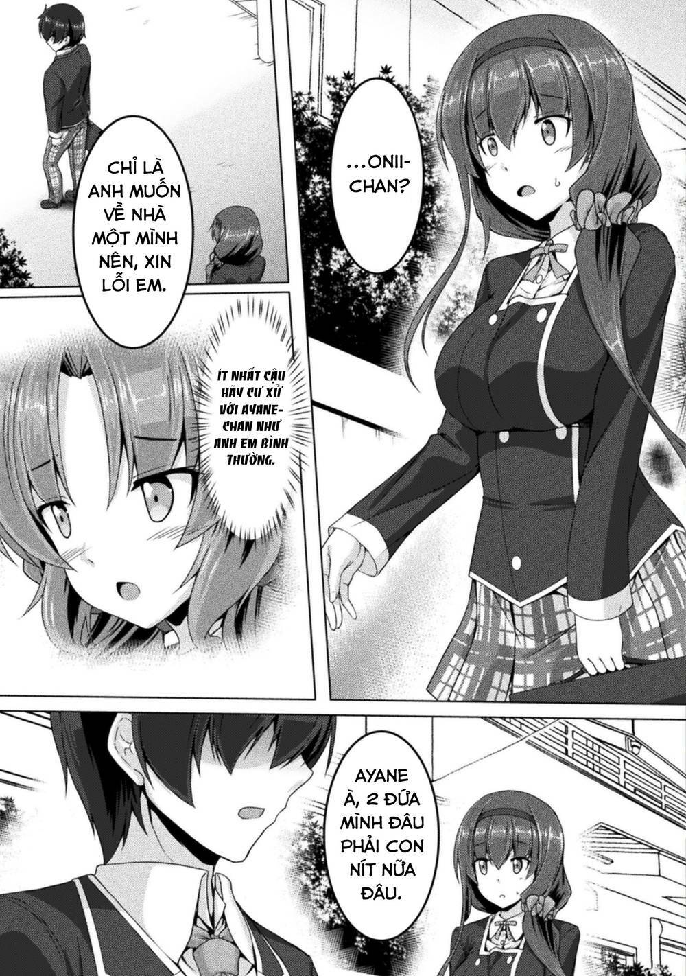 yandere imouto ni aisaresugite kozukuri kankin seikatsu chapter 3 - Trang 2