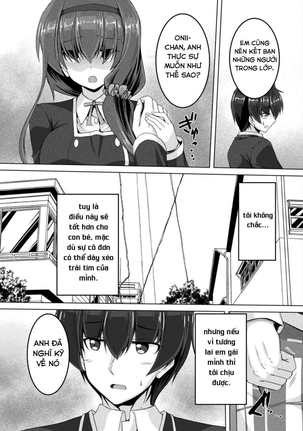 yandere imouto ni aisaresugite kozukuri kankin seikatsu chapter 3 - Trang 2