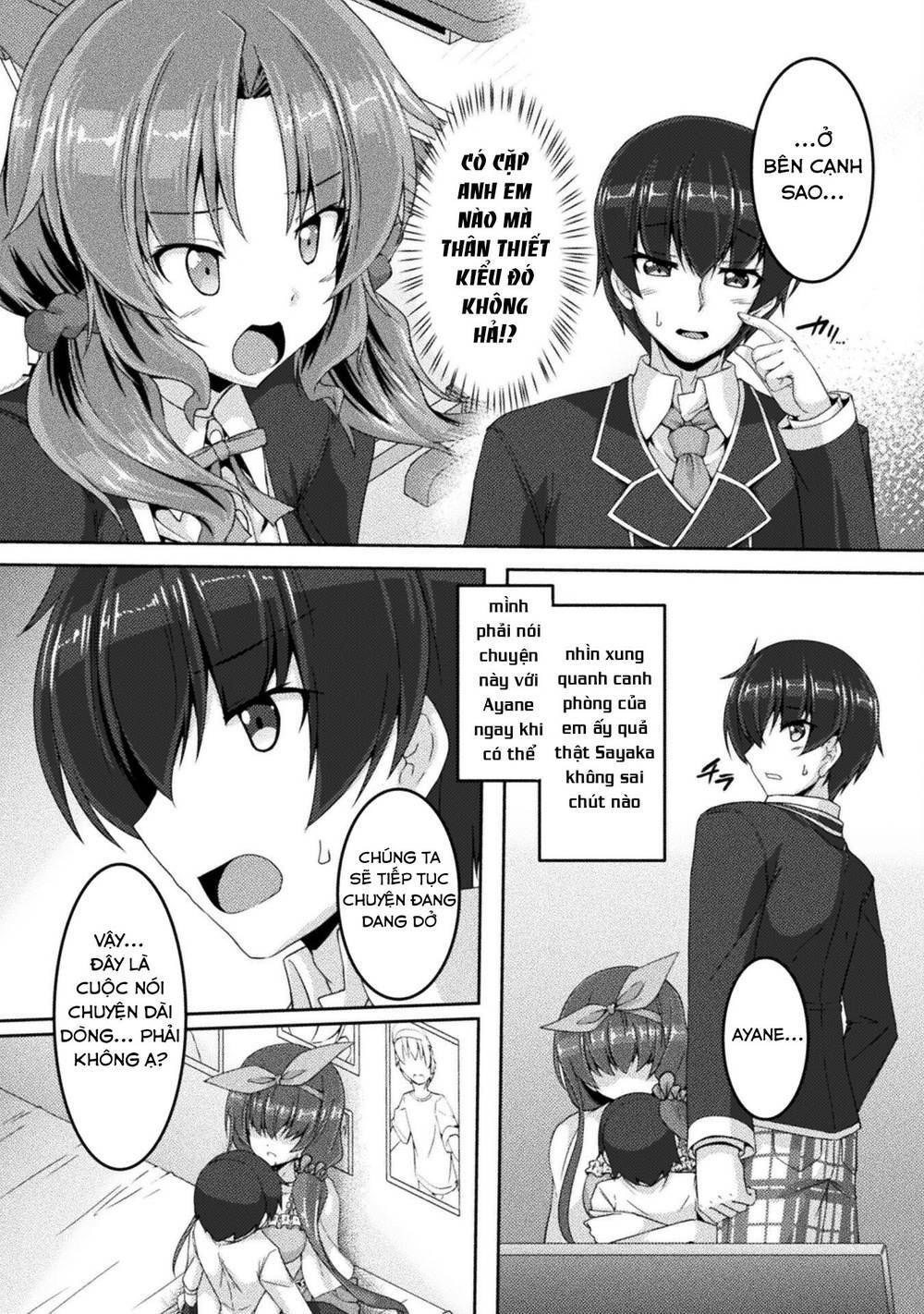 yandere imouto ni aisaresugite kozukuri kankin seikatsu chapter 4 - Trang 2