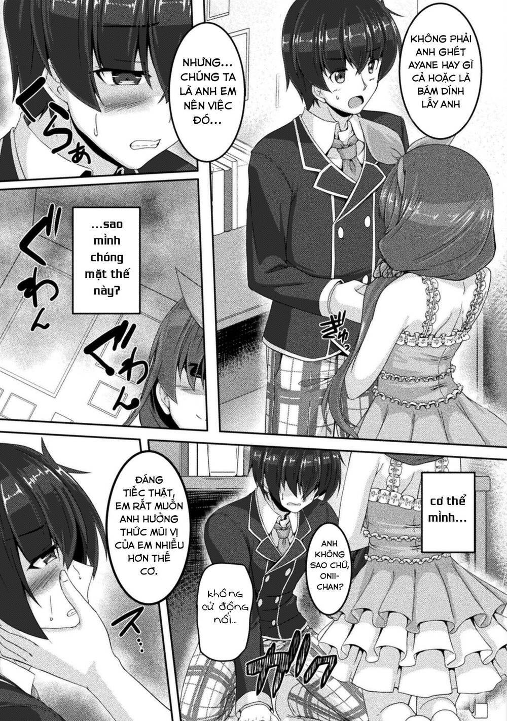 yandere imouto ni aisaresugite kozukuri kankin seikatsu chapter 4 - Trang 2