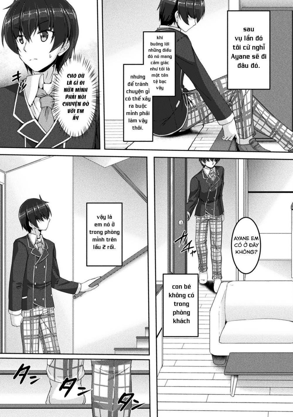 yandere imouto ni aisaresugite kozukuri kankin seikatsu chapter 4 - Trang 2