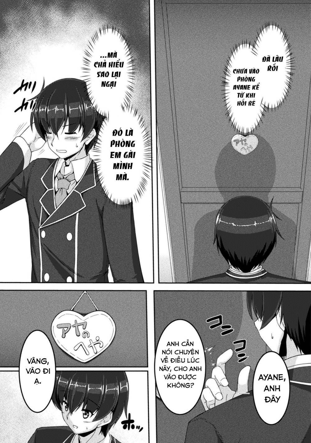 yandere imouto ni aisaresugite kozukuri kankin seikatsu chapter 4 - Trang 2