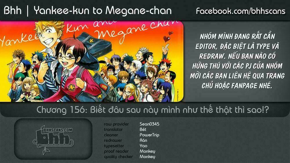 Yankee-Kun To Megane-Chan - Nhóc Quậy Và Nhỏ 4 Mắt Chapter 156 - Trang 2