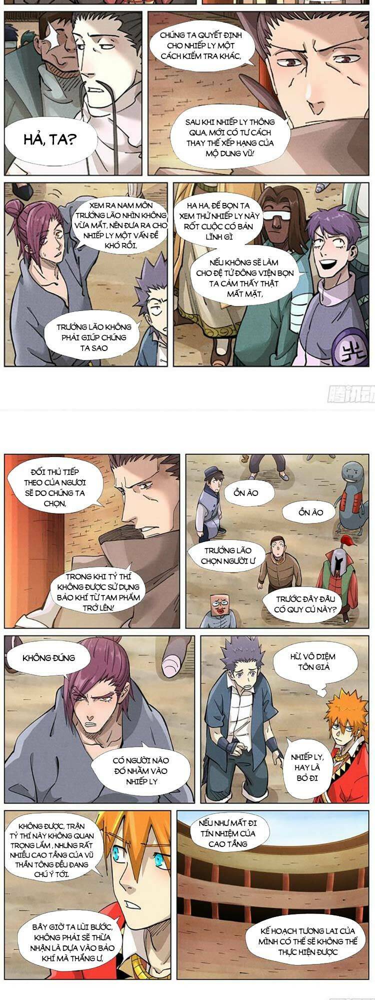 yêu thần ký chapter 389 - Trang 2