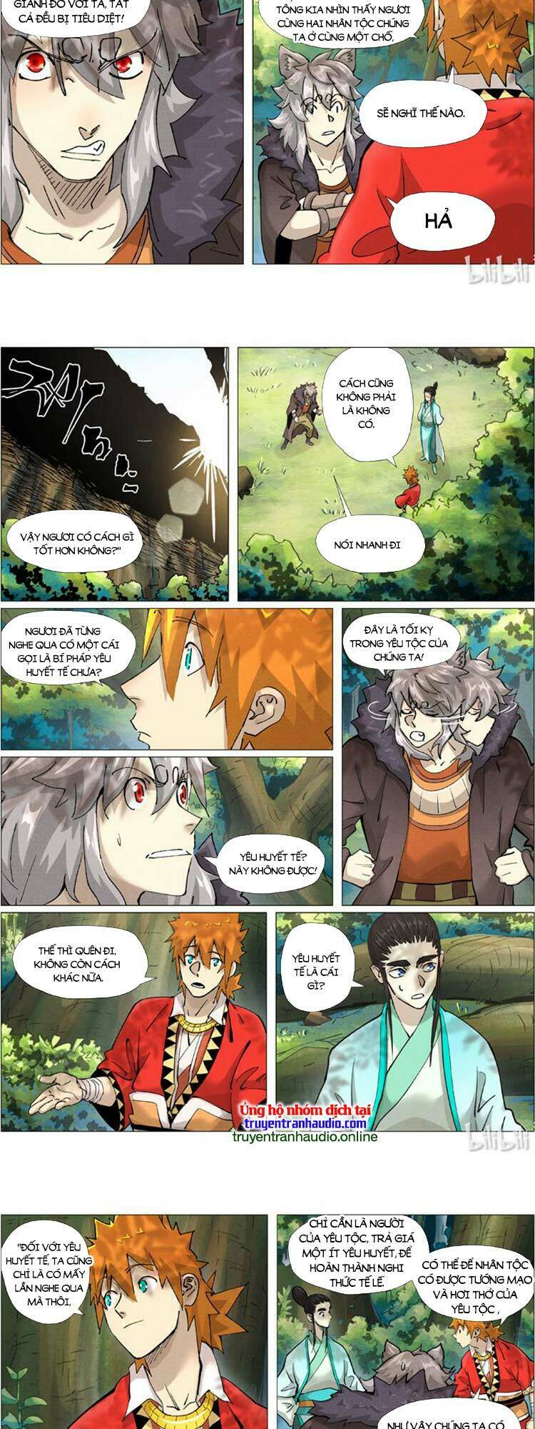 yêu thần ký chapter 419 - Trang 2