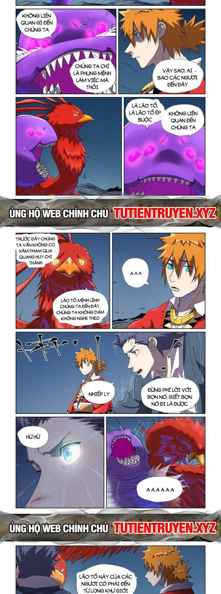 yêu thần ký chapter 554 - Trang 2