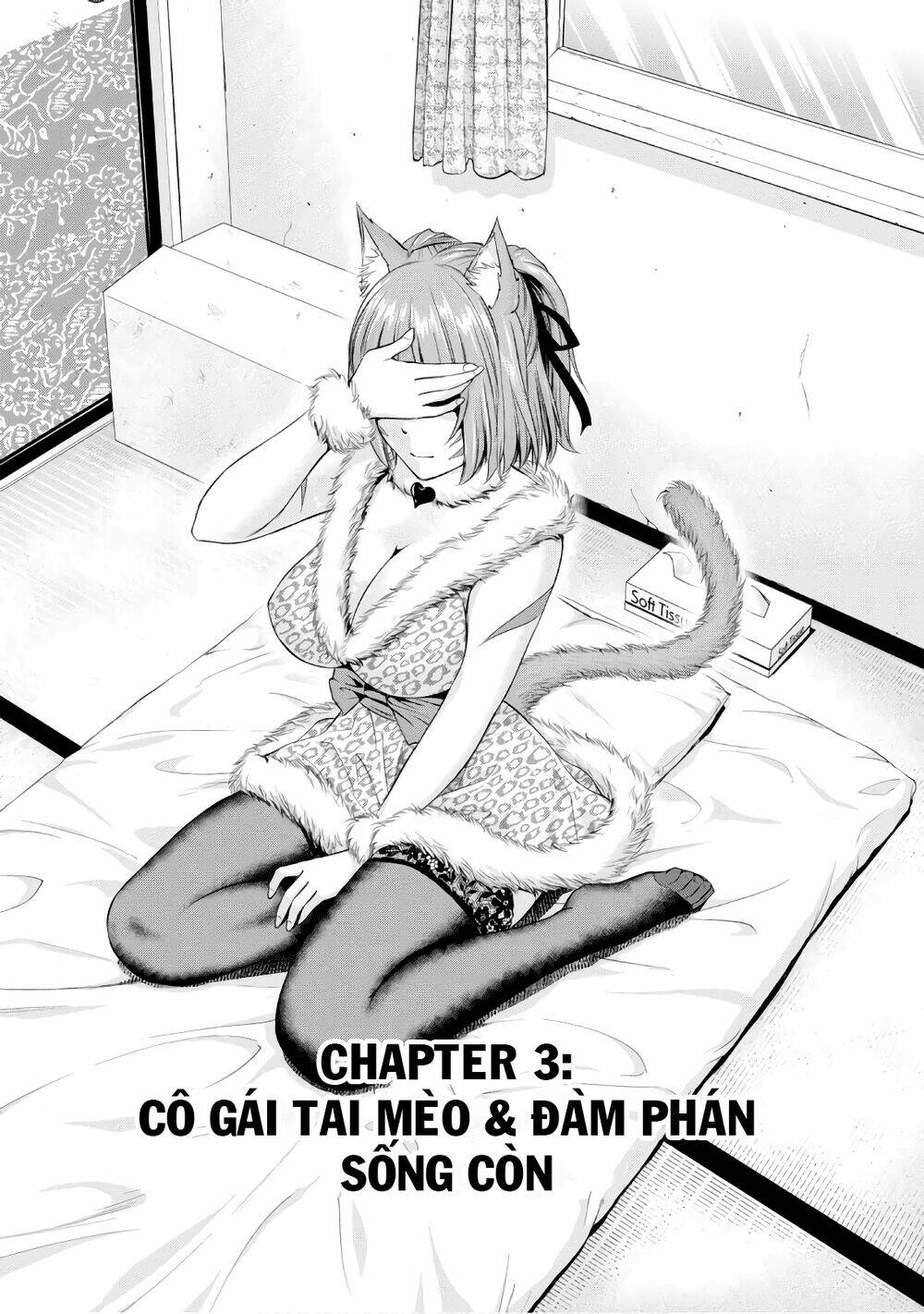 yojouhan isekai kouryuuki chapter 3: cô gái tai mèo và đàm phán sống còn - Trang 2