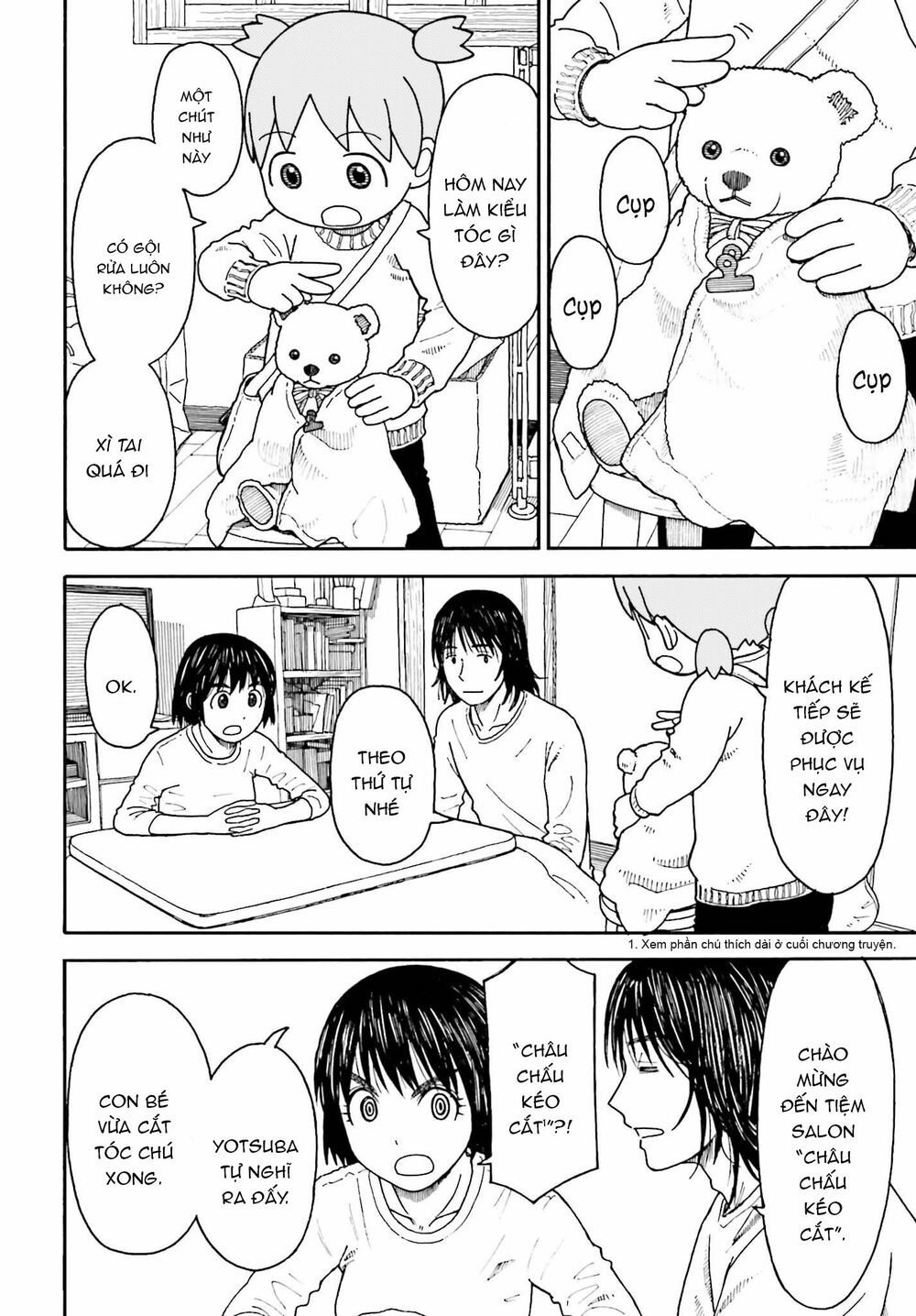 yotsubato! chapter 111: yotsuba & cặp sách (phần 1) - Next chapter 112: yotsuba & cặp sách (phần 2)