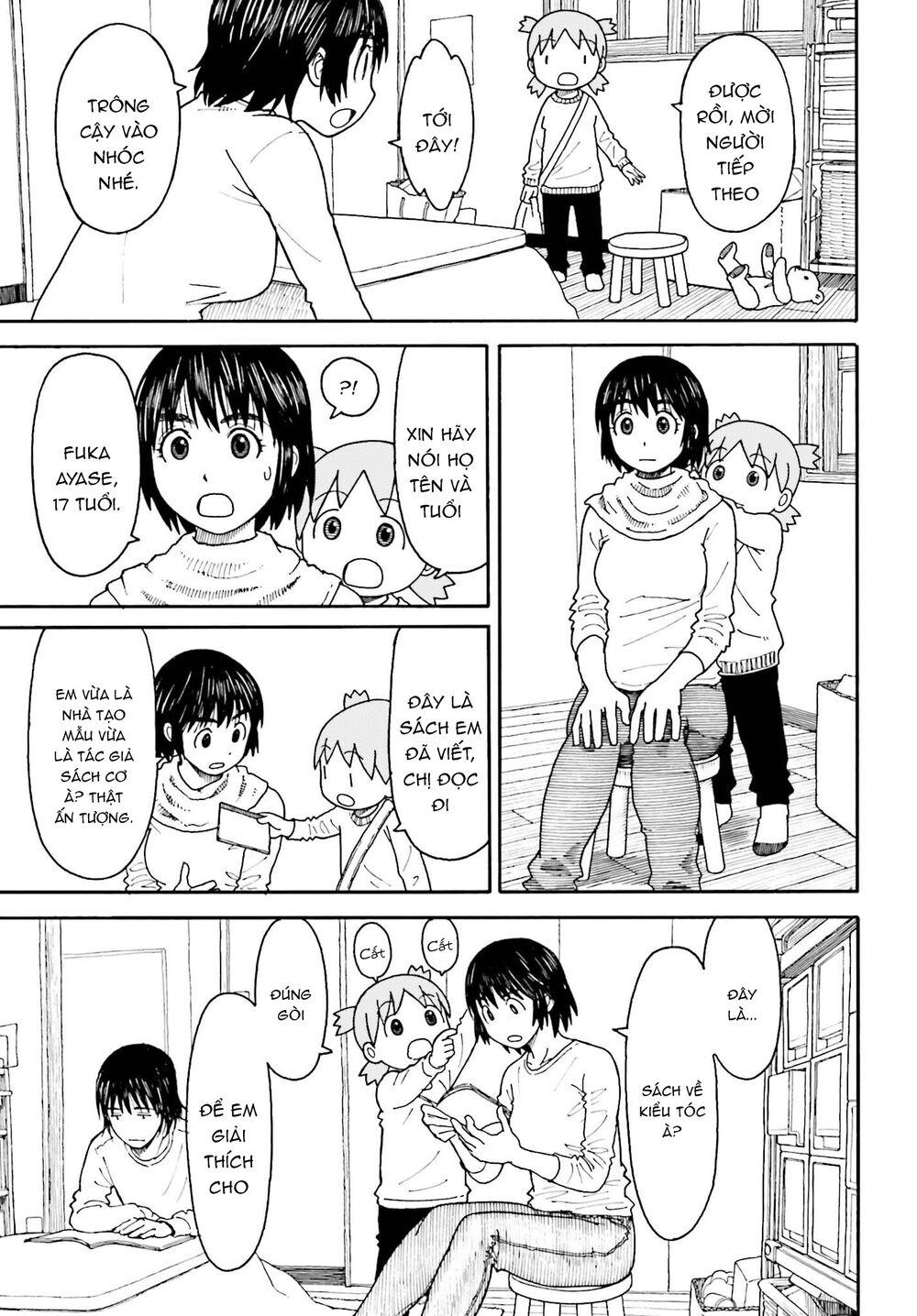 yotsubato! chapter 111: yotsuba & cặp sách (phần 1) - Next chapter 112: yotsuba & cặp sách (phần 2)