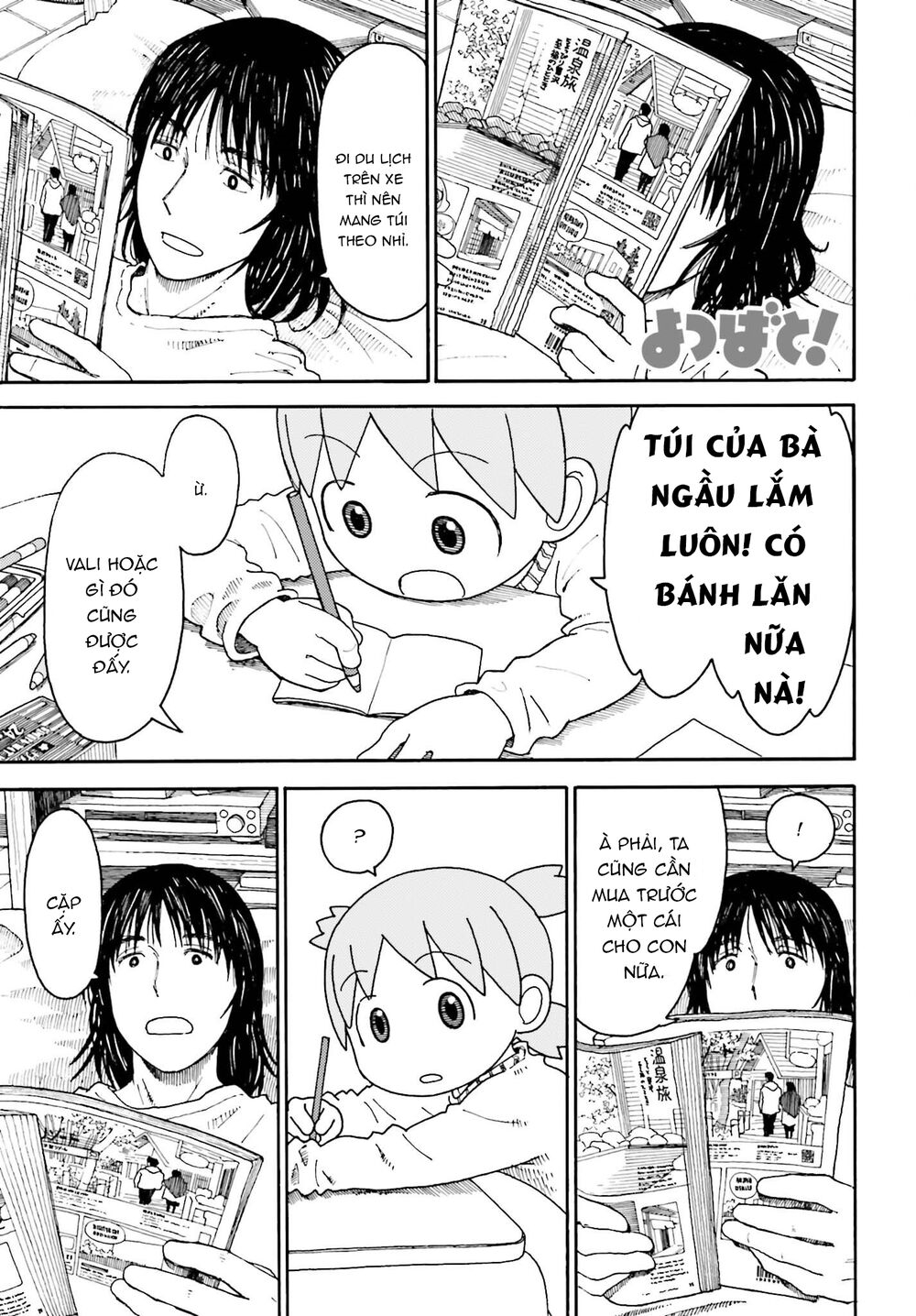 yotsubato! chapter 111: yotsuba & cặp sách (phần 1) - Next chapter 112: yotsuba & cặp sách (phần 2)