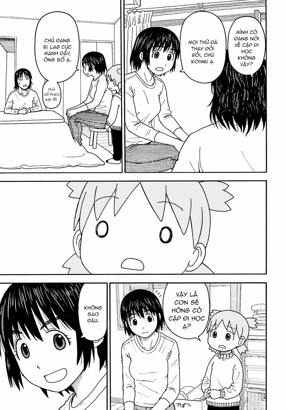 yotsubato! chapter 111: yotsuba & cặp sách (phần 1) - Next chapter 112: yotsuba & cặp sách (phần 2)