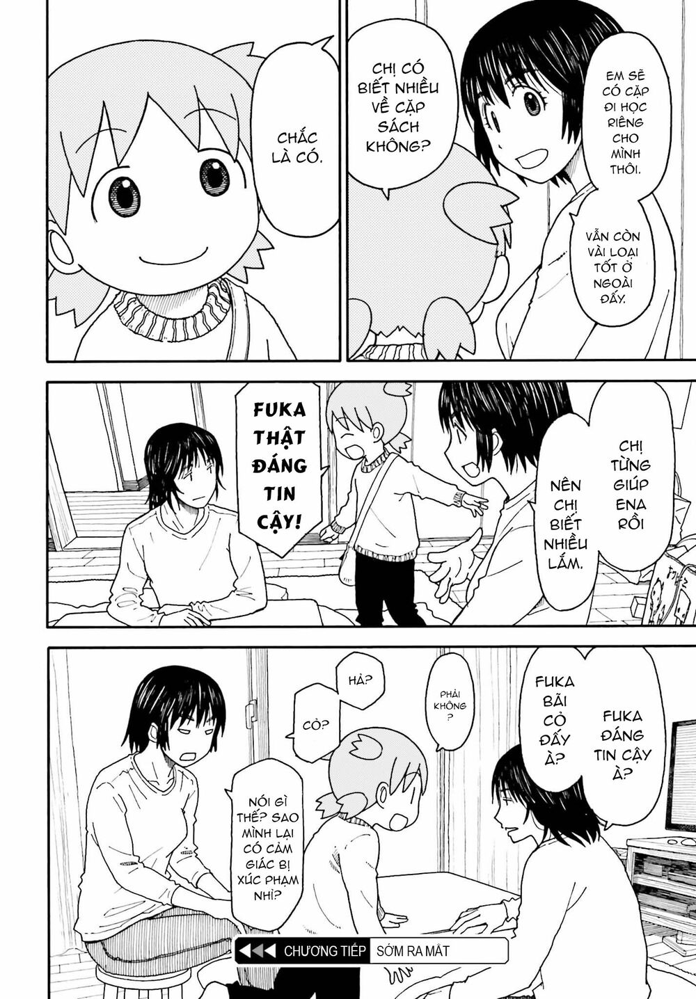 yotsubato! chapter 111: yotsuba & cặp sách (phần 1) - Next chapter 112: yotsuba & cặp sách (phần 2)