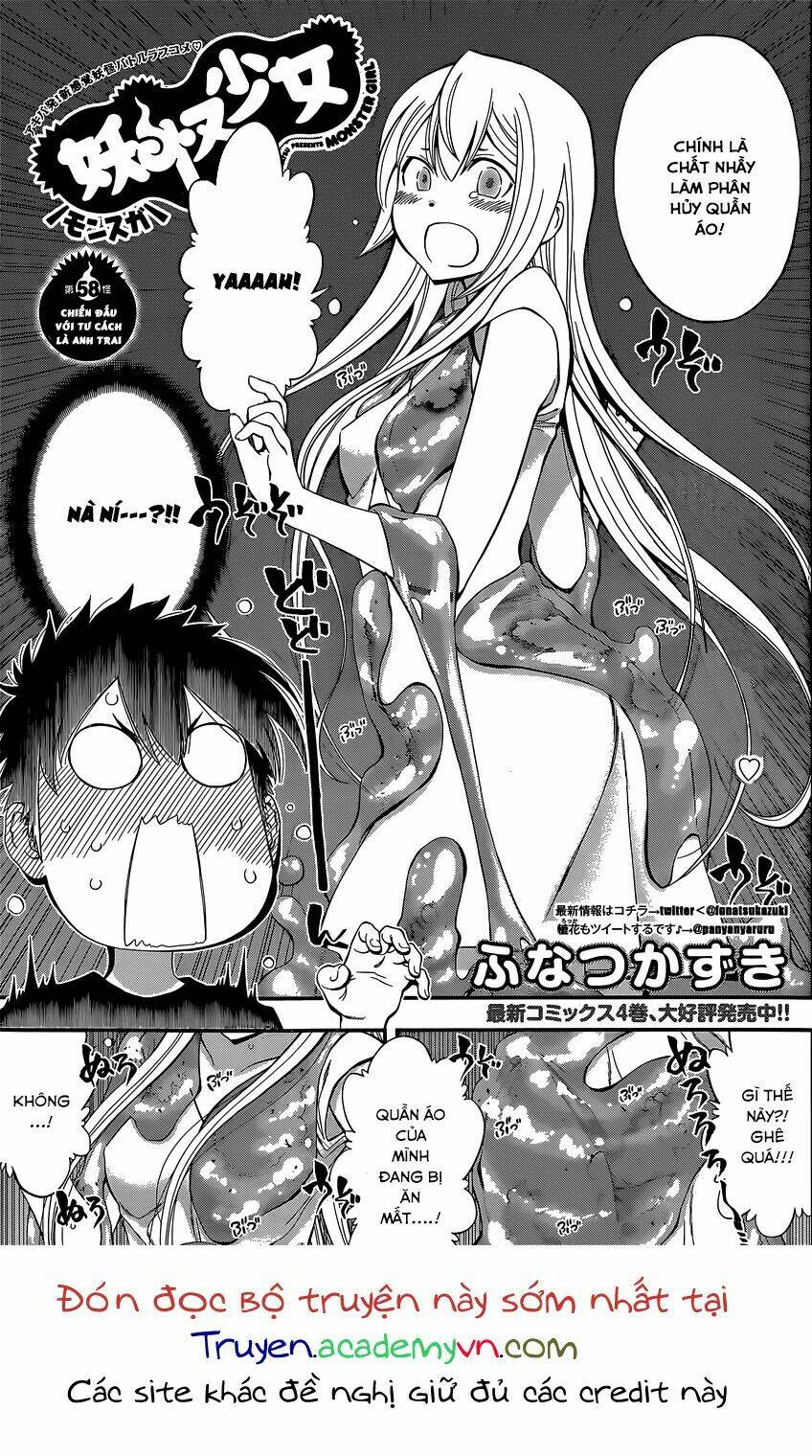 youkai shoujo - monsuga chapter 58 - Trang 2