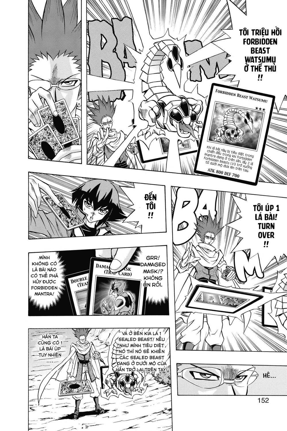 yu-gi-oh! manga collection chapter 55: sự đáng sợ của forbidden beast!! - Next chapter 56: bí ẩn của the planet series!!