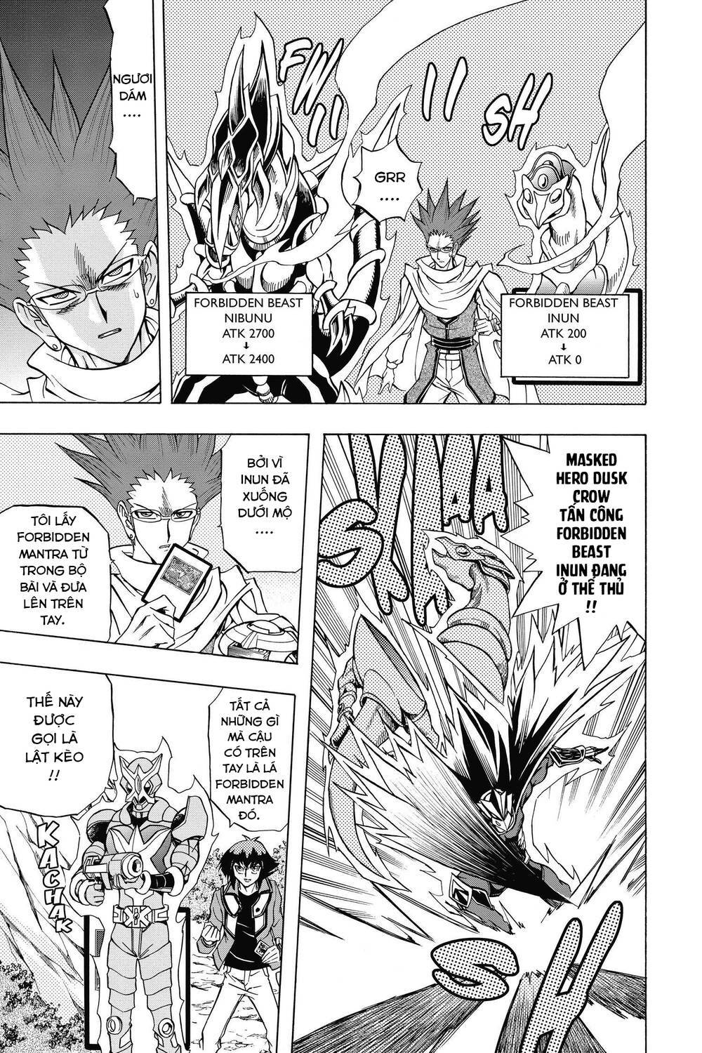 yu-gi-oh! manga collection chapter 55: sự đáng sợ của forbidden beast!! - Next chapter 56: bí ẩn của the planet series!!