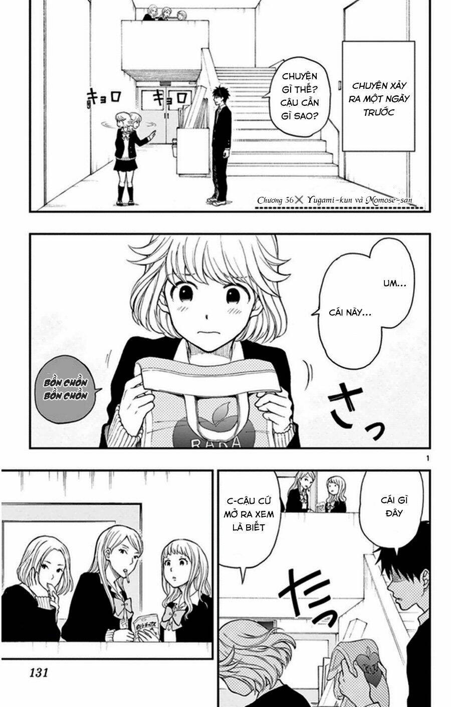 yugami-kun ni wa tomodachi ga inai manga chapter 36 - Trang 2