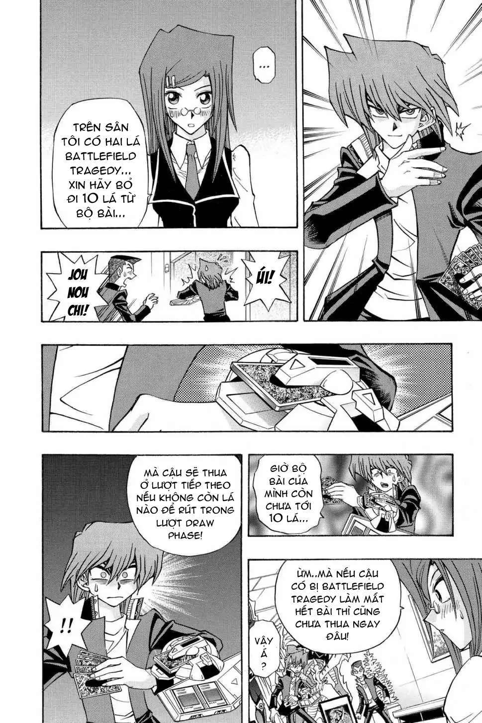 yugi-oh-r!! chapter 19: jounouchi...bất lực...!? - Trang 2