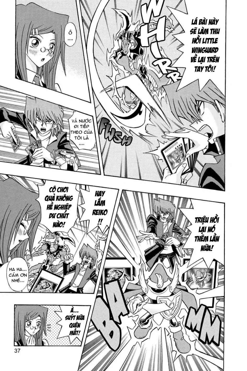 yugi-oh-r!! chapter 19: jounouchi...bất lực...!? - Trang 2