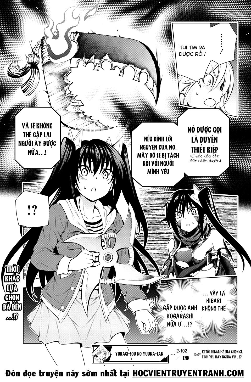 yuragi-sou no yuuna-san chapter 102 - Next chapter 103