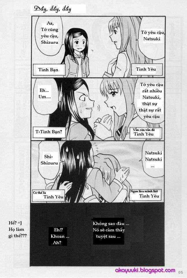 Yuri Doujinshi Shizuru x Natsuki Chapter 2 - Next Chapter 3