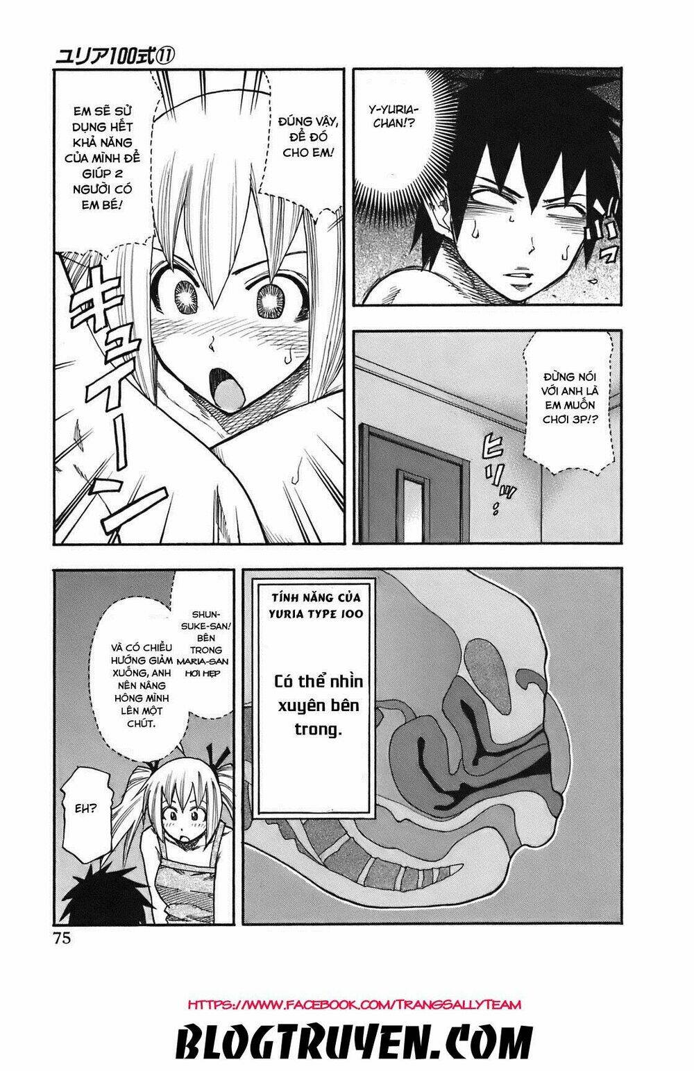 Yuria 100 Shiki Chapter 85 - Trang 2