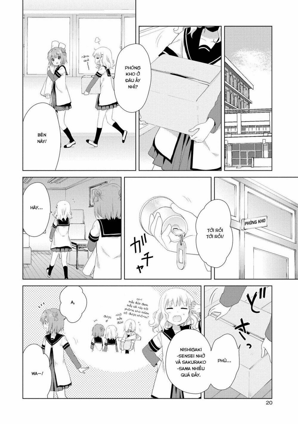 yuru yuri chapter 100 - Trang 2