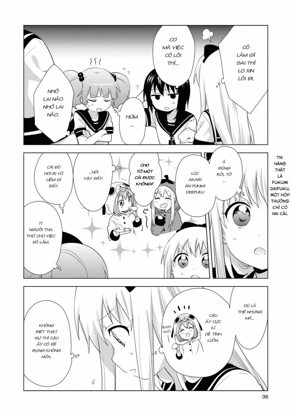 yuru yuri chapter 141 - Trang 2