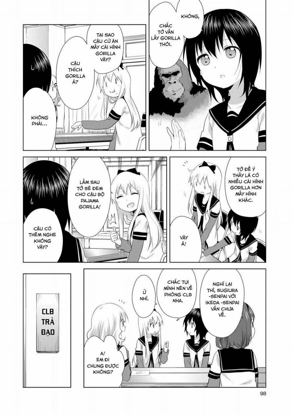 yuru yuri chapter 95 - Trang 2