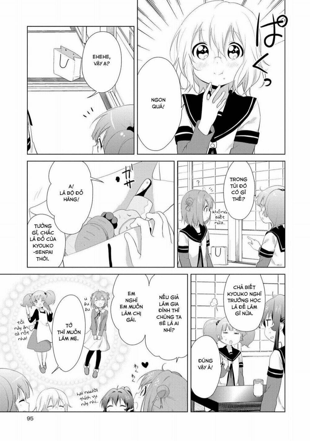 yuru yuri chapter 95 - Trang 2