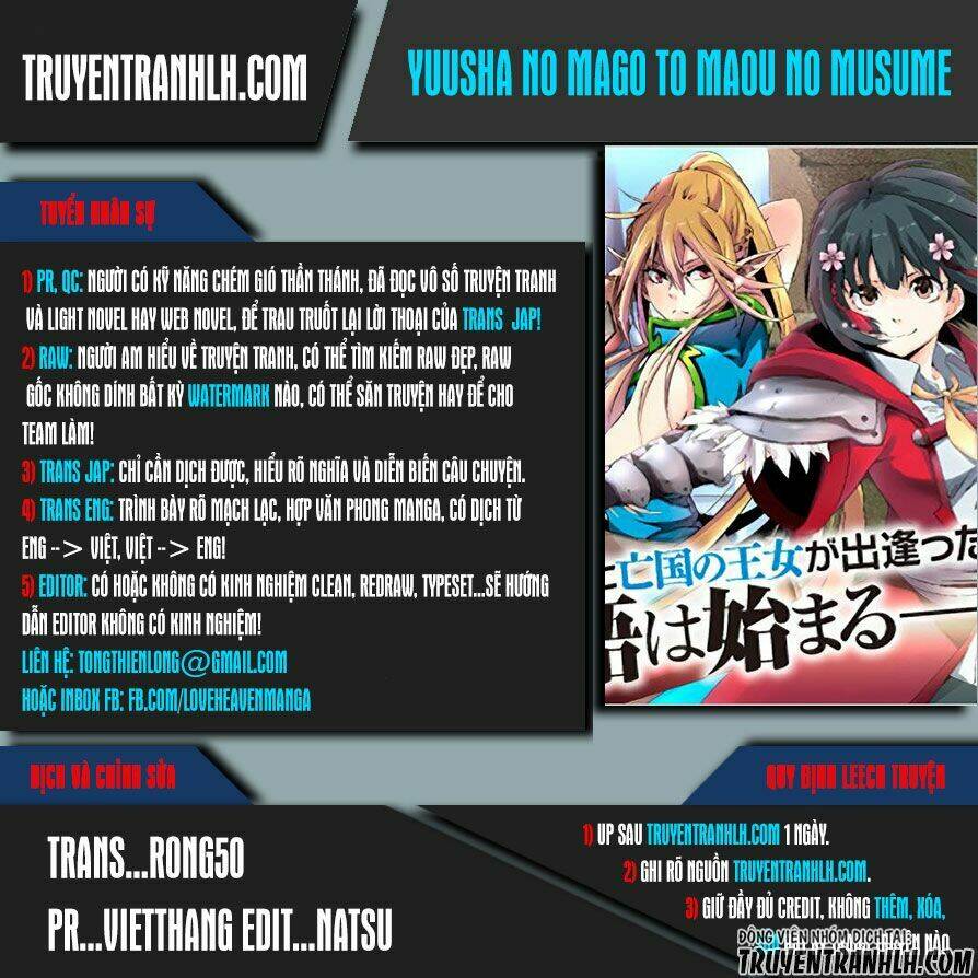 Yuusha No Mago To Maou No Musume Chapter 3 - Trang 2