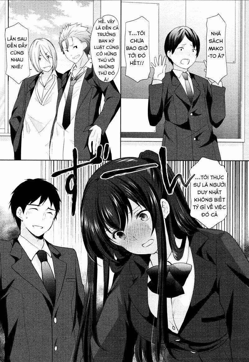 yuutousei to himitsu no oshigoto chapter 2: - cuộc gặp với vật thể không xác đ - Trang 2