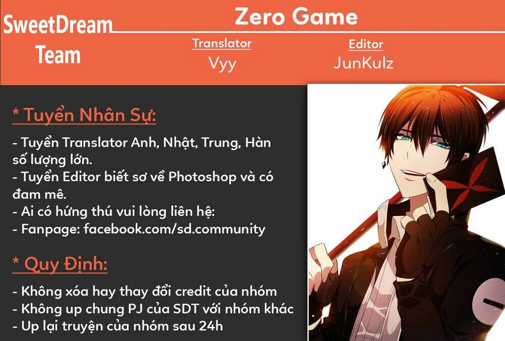 zero game chapter 0 - Next chapter 1